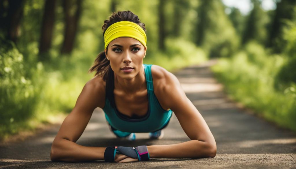 Czapka i opaska do biegania